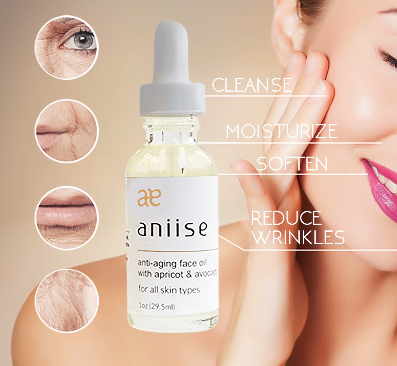 Anti–Aging Face Oil with Apricot and Avocado